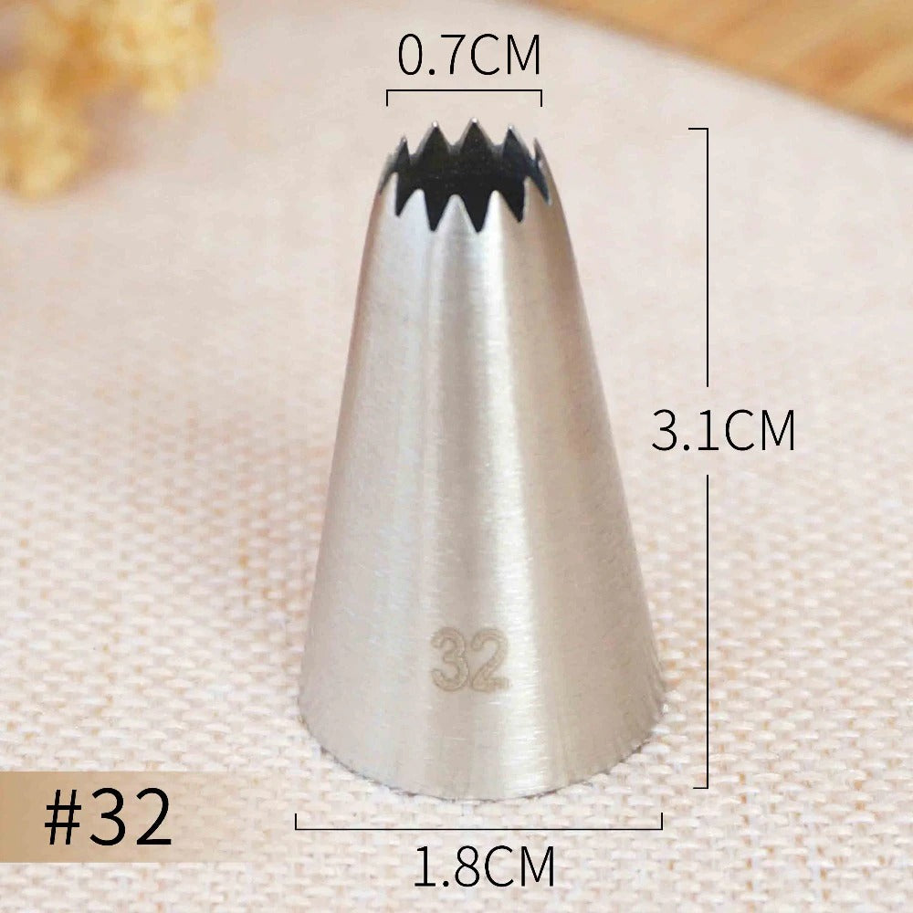32 Icing Nozzle Stainless Steel
