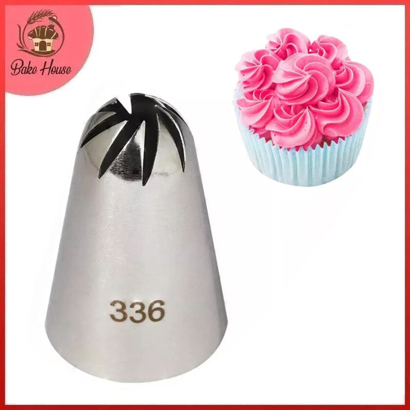 336 Flower Icing Nozzle Stainless Steel