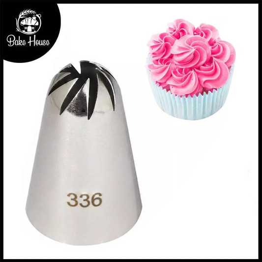 336 Flower Icing Nozzle Stainless Steel