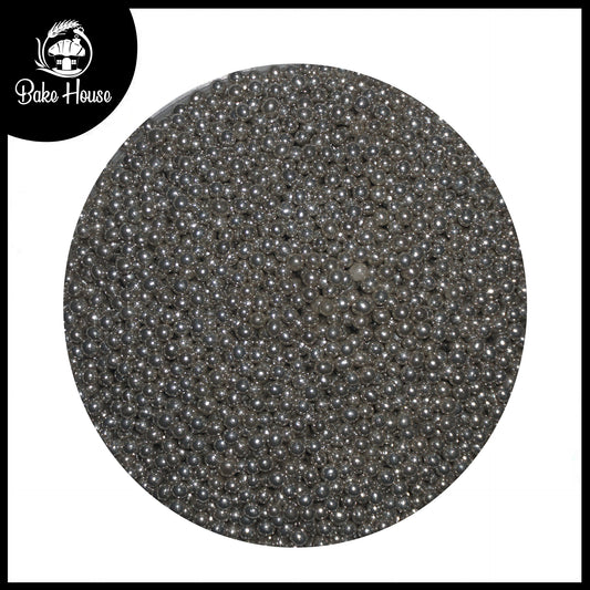 Bake House Metallic Silver Pearl Edible Sprinkles