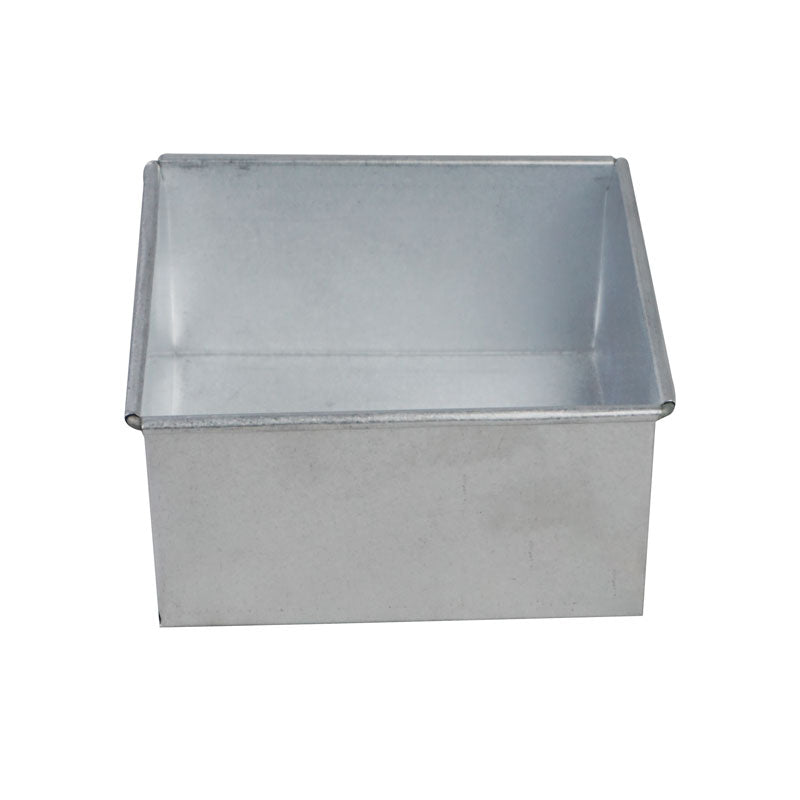 Square Cake Baking Mold Silver 5 X 5 Inch