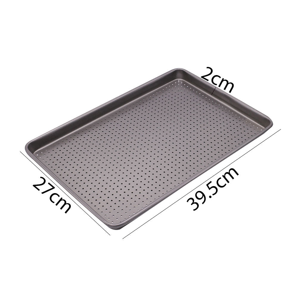 Perforated Rectangle Baking Tray Non Stick