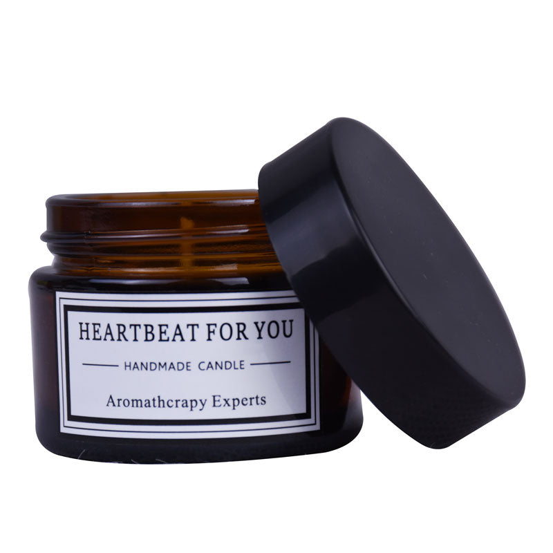 Delicate Aroma Sensation Scented Candle With Glass Jar 4.5 cm