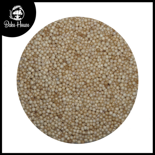 Bake House Golden Beige Pearl Edible Sprinkles