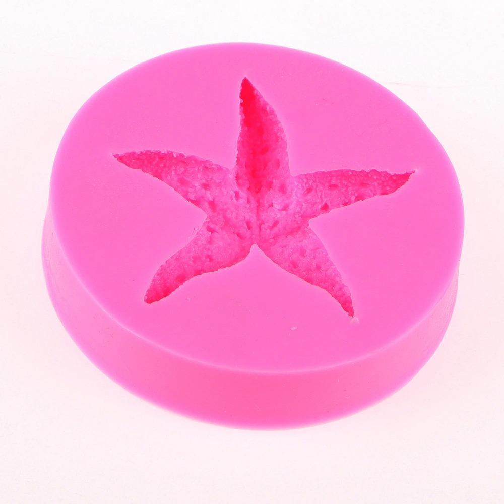 3D Starfish Silicone Fondant & Chocolate Mold