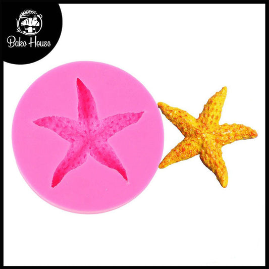 3D Starfish Silicone Fondant & Chocolate Mold