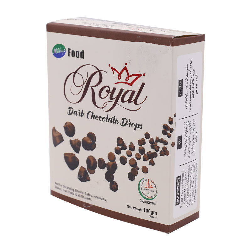 Milkyz Food Royal Dark Chocolate Dips 100g