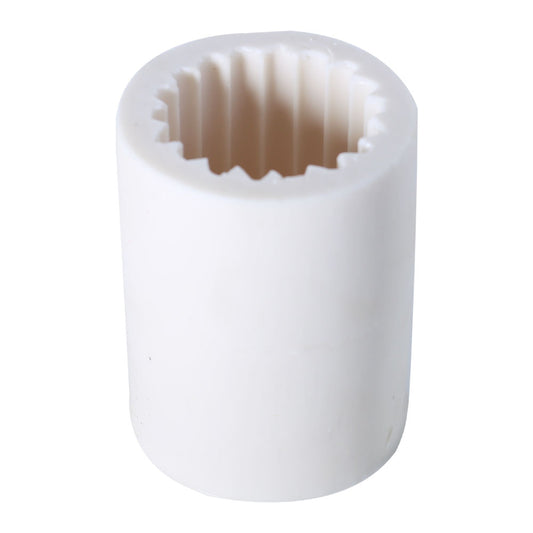 Ribbed Texture Silicone Candle Mold