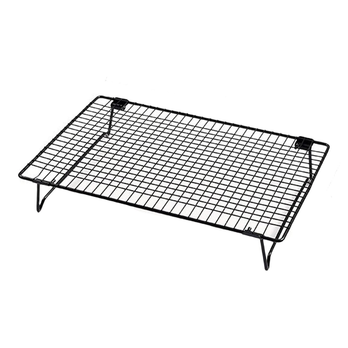 Cooling Rack Non Stick Rectangle 42x28cm With Stand
