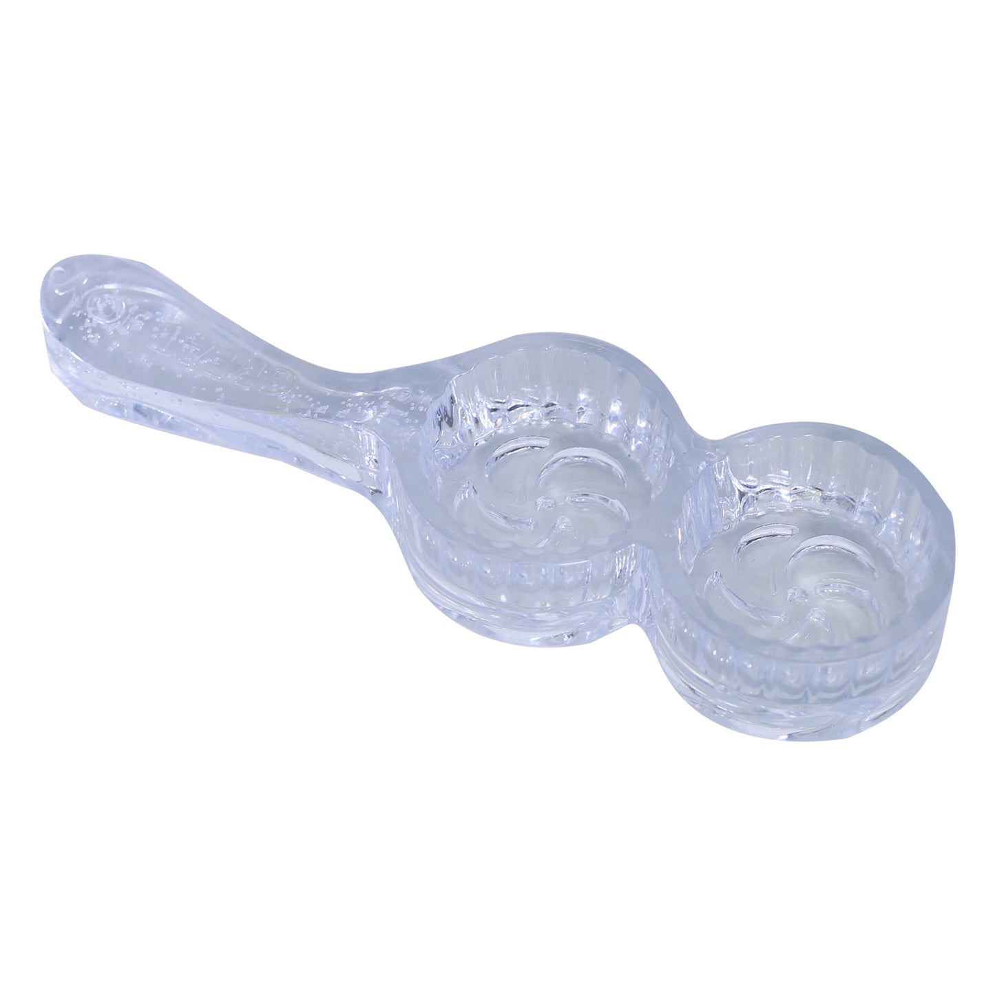 Fan Style Acrylic Cookie And Biscuit Mold 2 Cavity