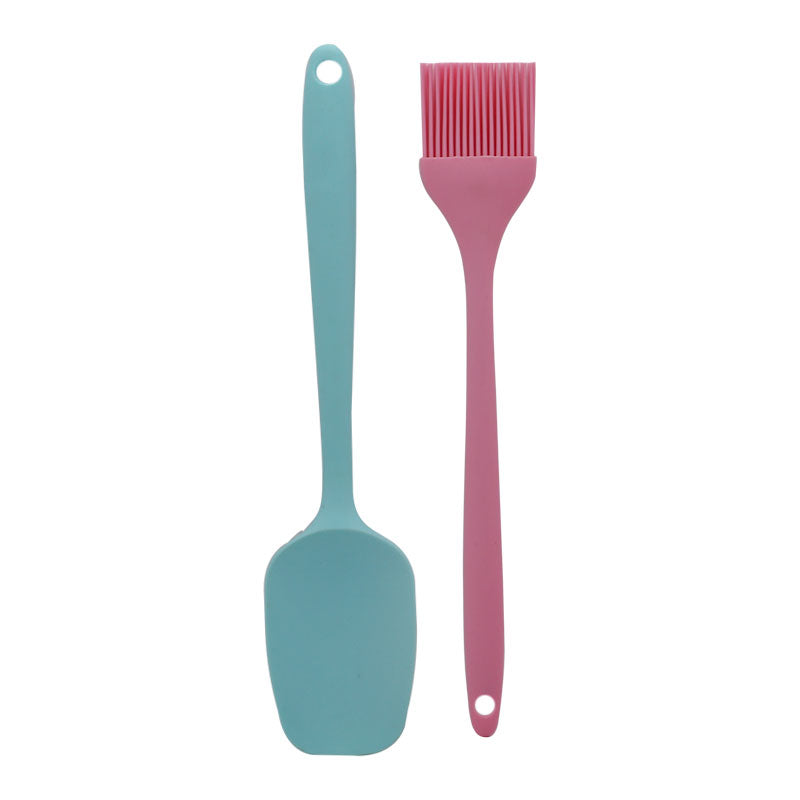 Silicone Spatula And Pastry Brush 2Pcs Set