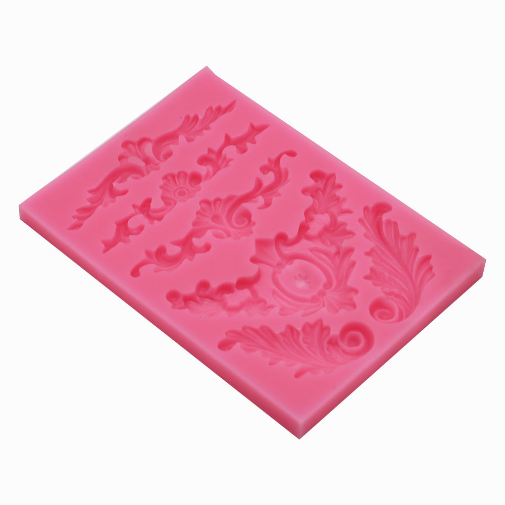 Feather Crown Silicone Fondant Mold