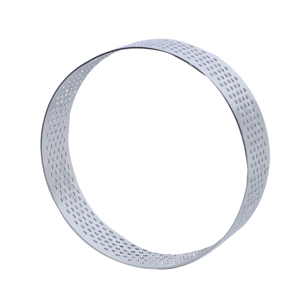 Round Tart Ring 8cm Steel
