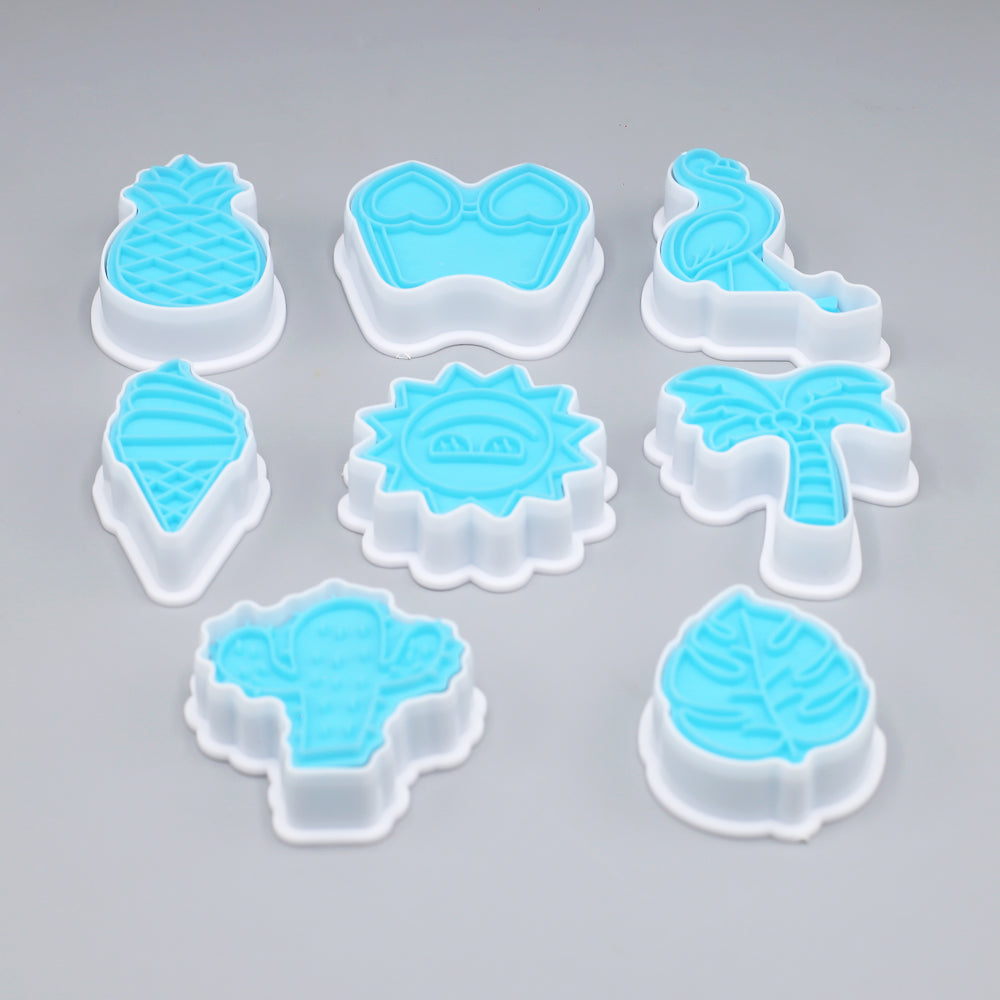 Mix Theme Cookie Cutters 8Pcs Set