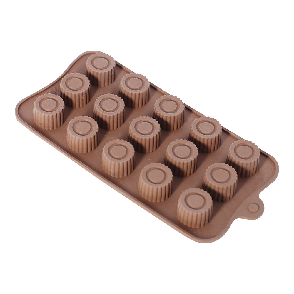 Jelly Shape Silicone Chocolate Mold 15 Cavity
