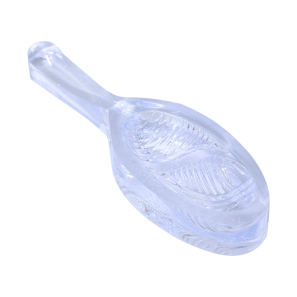 Leaf Shape Acrylic Cookie And Biscuit Mold 2 Cavity