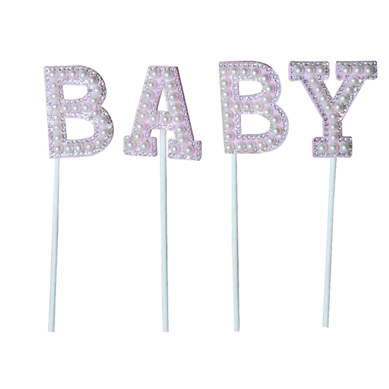 Baby Cake Topper Pink