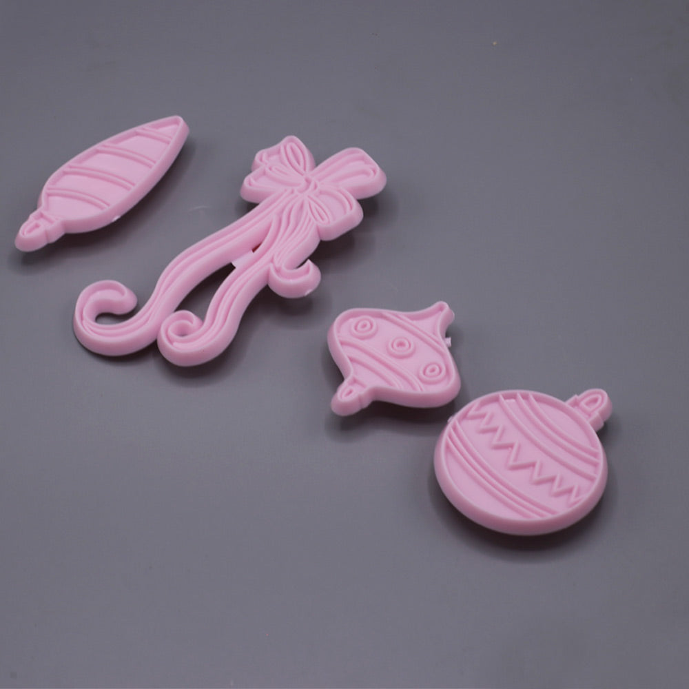 Mix Shape fondant Cutters 4Pcs Set