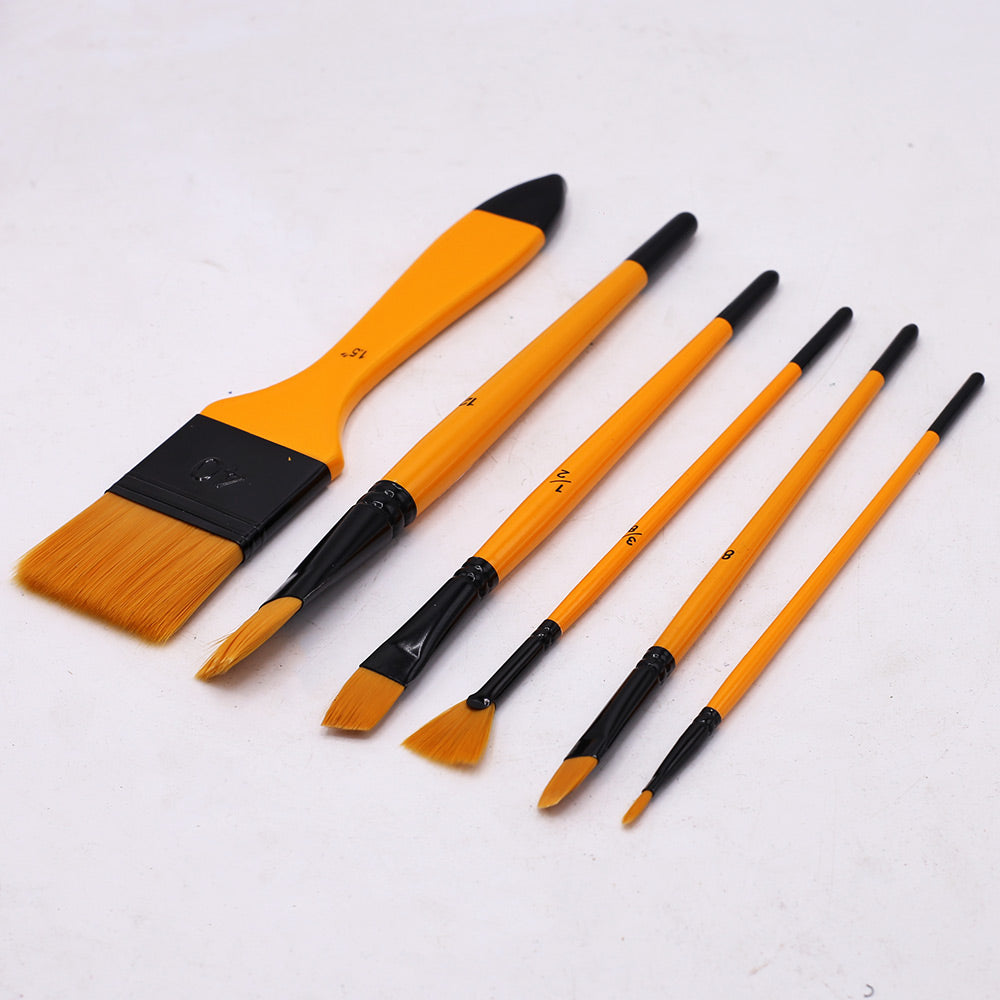 Artist Brushes 6 Pcs Set