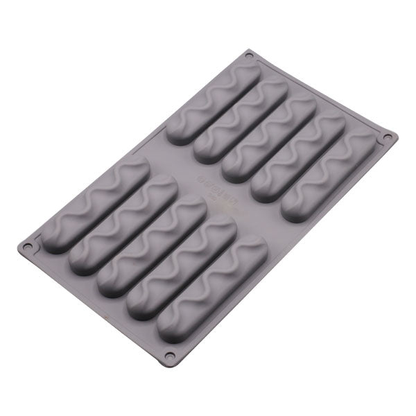 Eclair Silicone Dessert Mold 10 Cavity