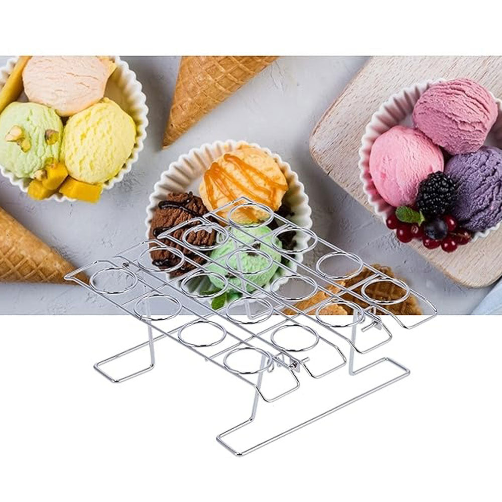 OASISWJ Cupcake Cone Baking Rack 16 Cavity