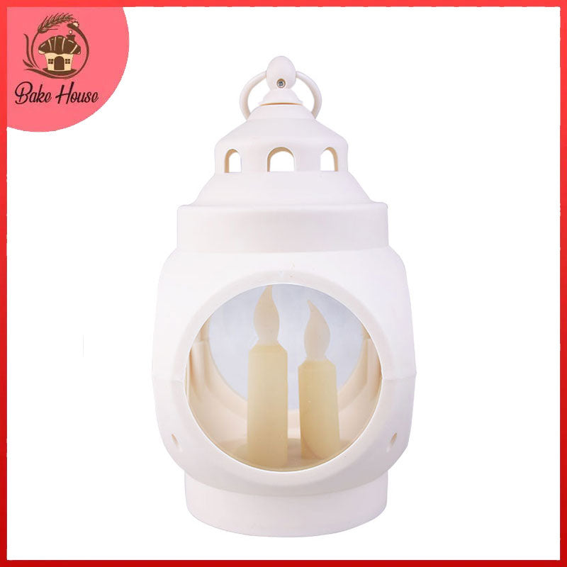 Clay Pot Shaped Led Candle Lantern - Hanging and Tabletop Decoration