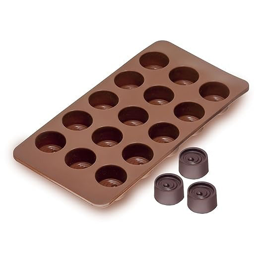 Vertigo Silicone Chocolate Mold 15 Cavity