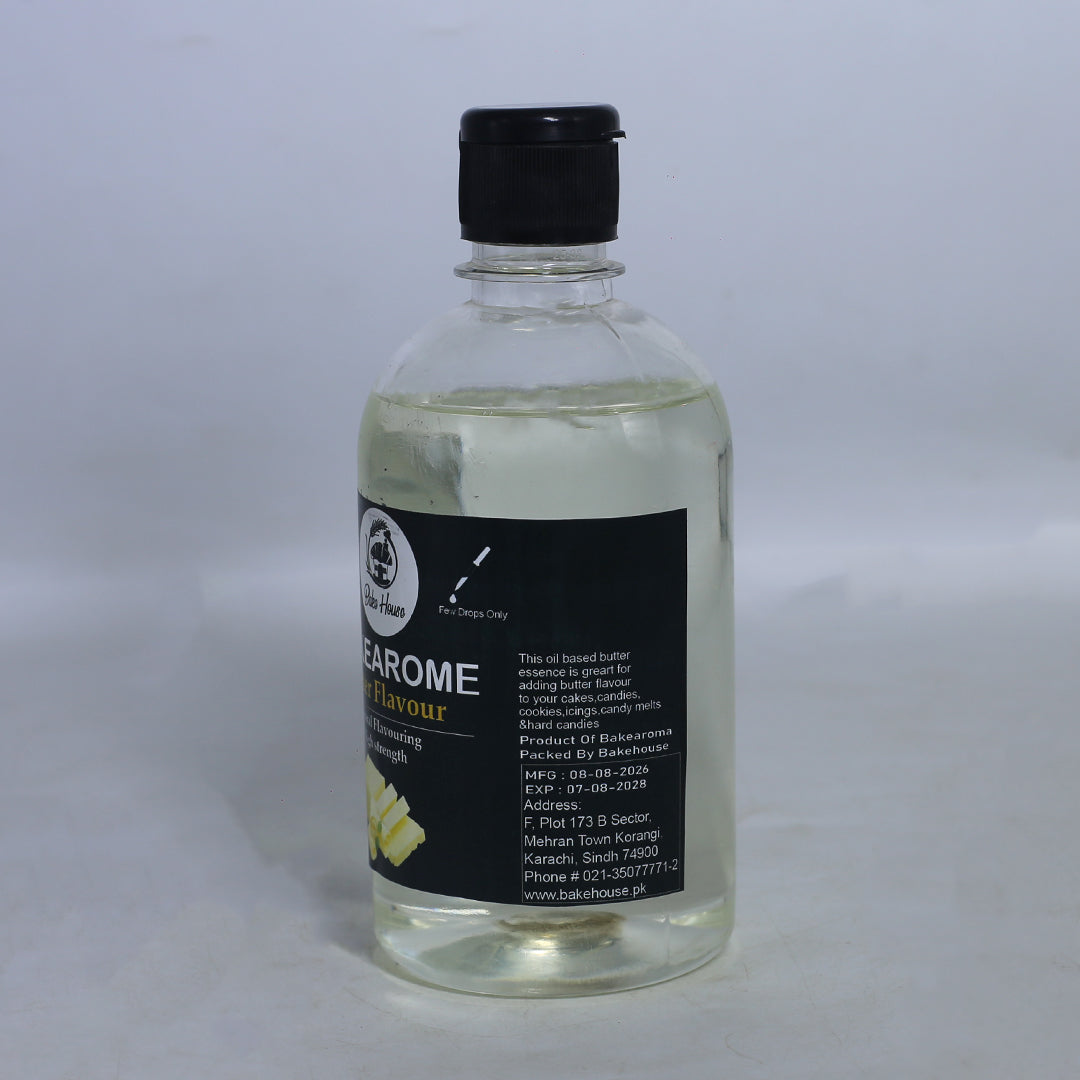 Bakearome Butter Flavour 500ML Bottle