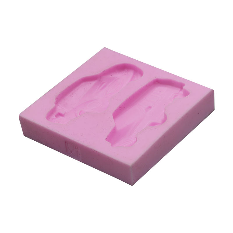 Silicone Car Fondant Mold 2 Cavity