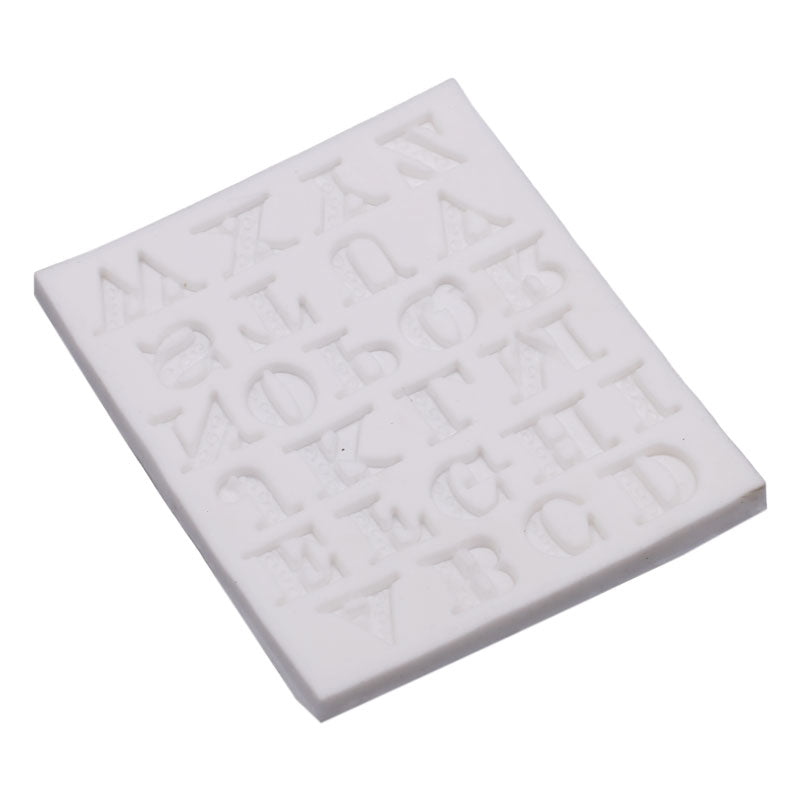 Uppercase A-Z Alphabet Silicone Fondant Mold