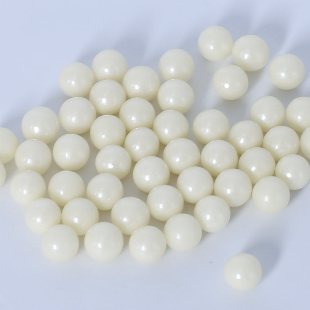 MR Bake Large Off-White Edible Pearl - 90g Jar