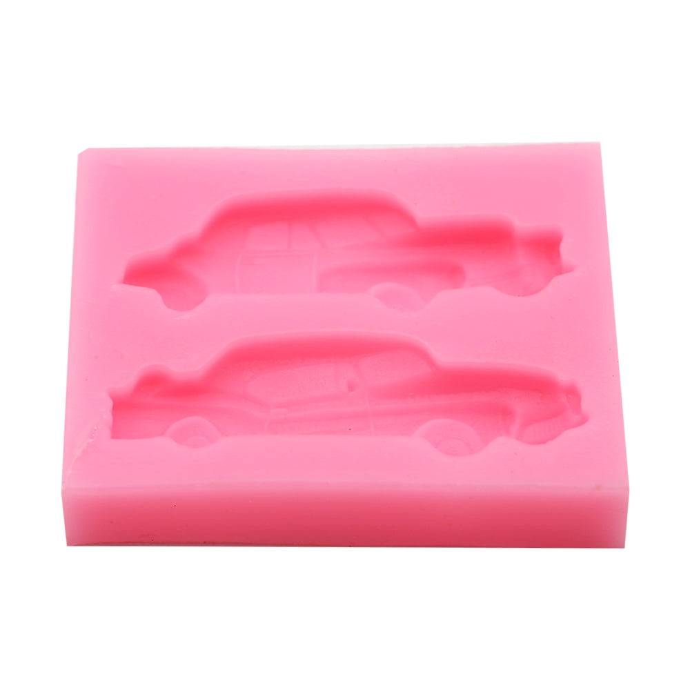 Car Silicone Fondant Mold 2 Cavity