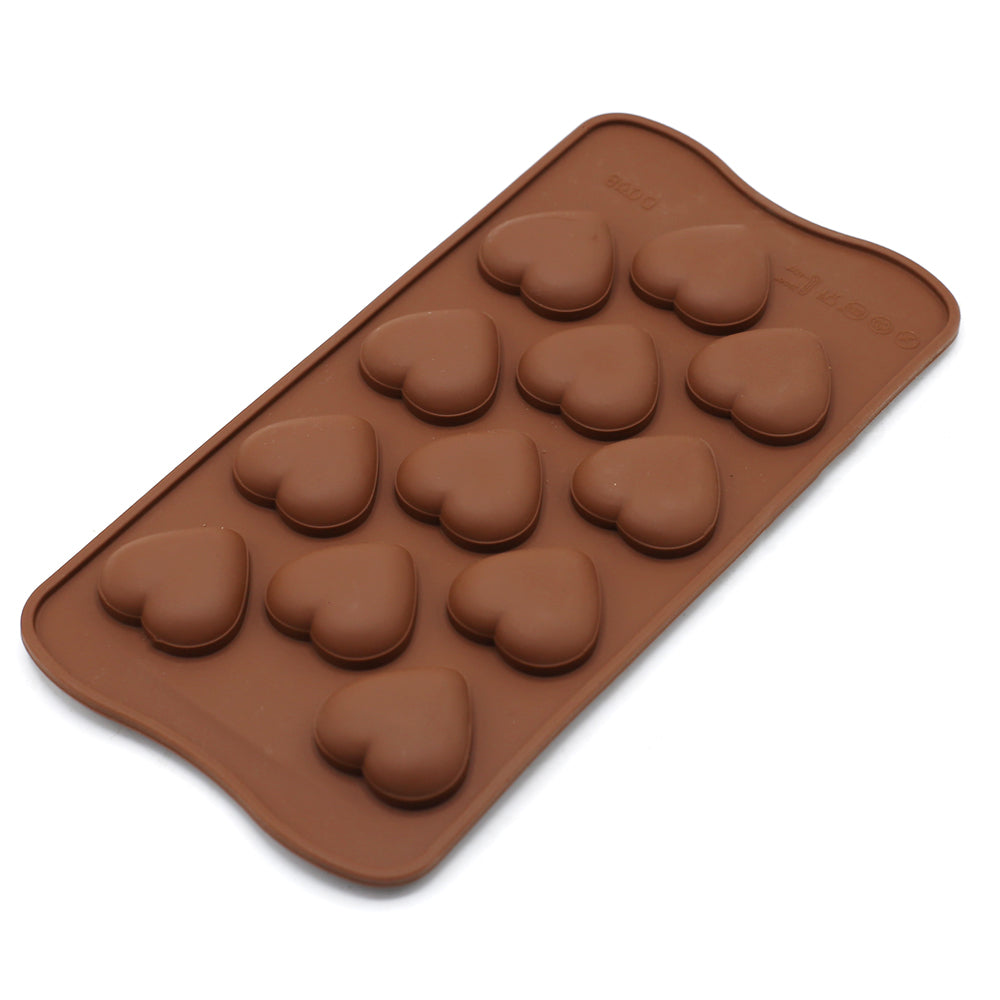 Haert Shape Chocolate Mold 12 Cavity