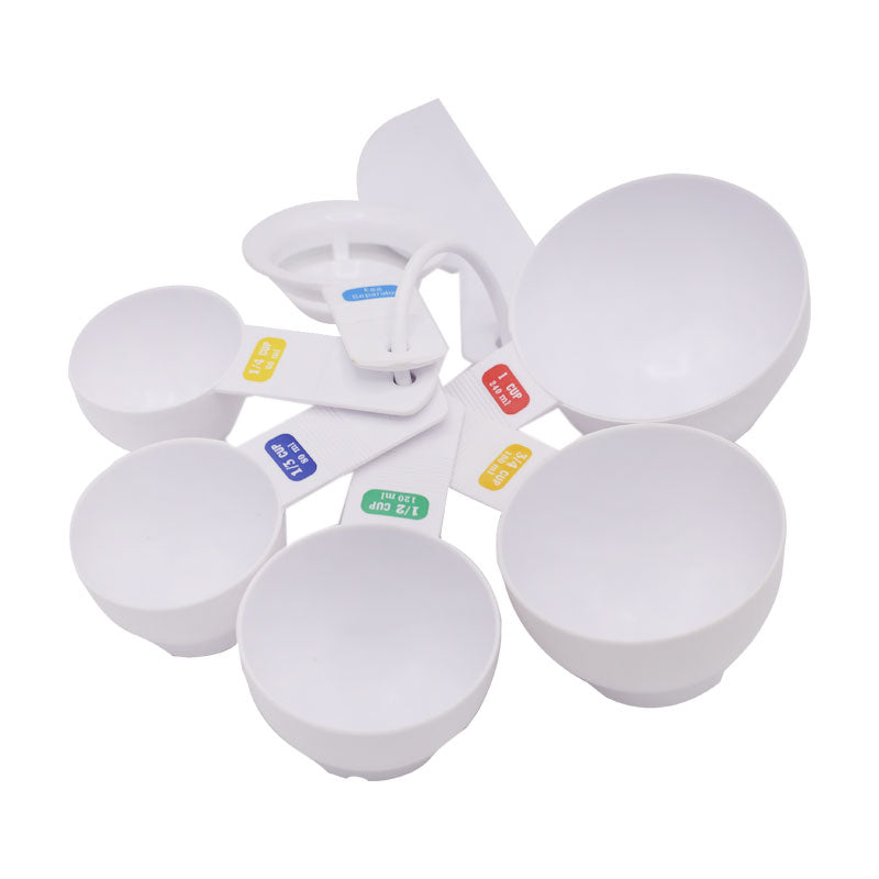 Yangli Measuring Cups & Spoons Plastic 7Pcs Set