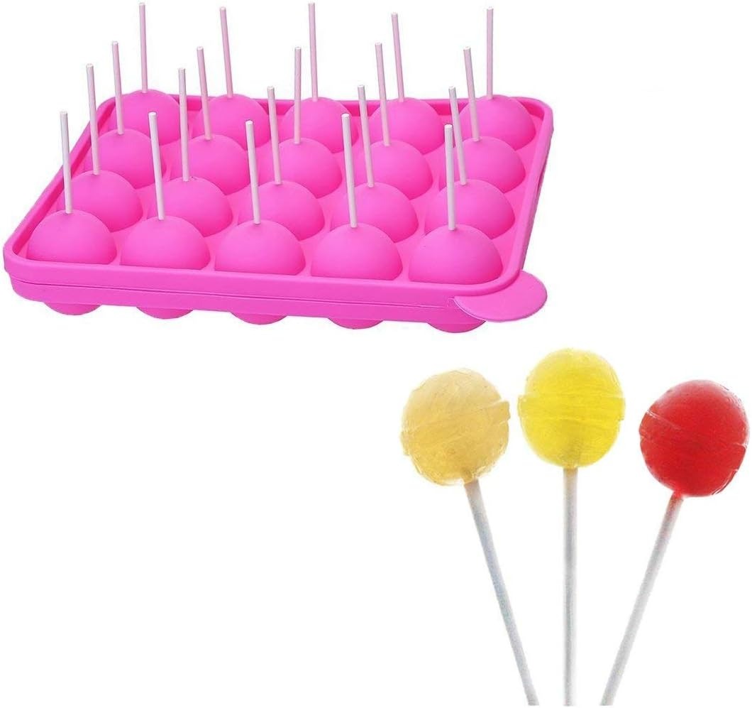 Lollipop Mold Silicone 2Pcs 12 Cavity