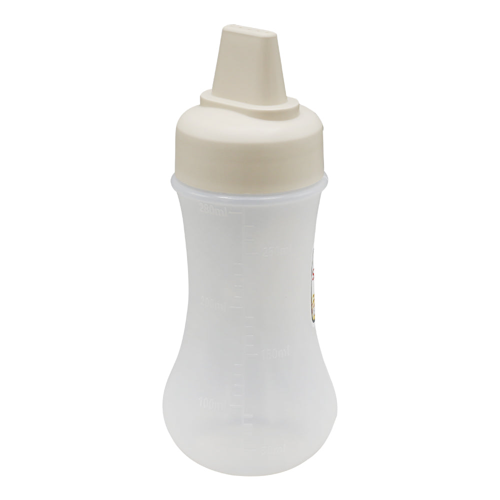 Plastic Squeeze Bottle With Cap 280ml