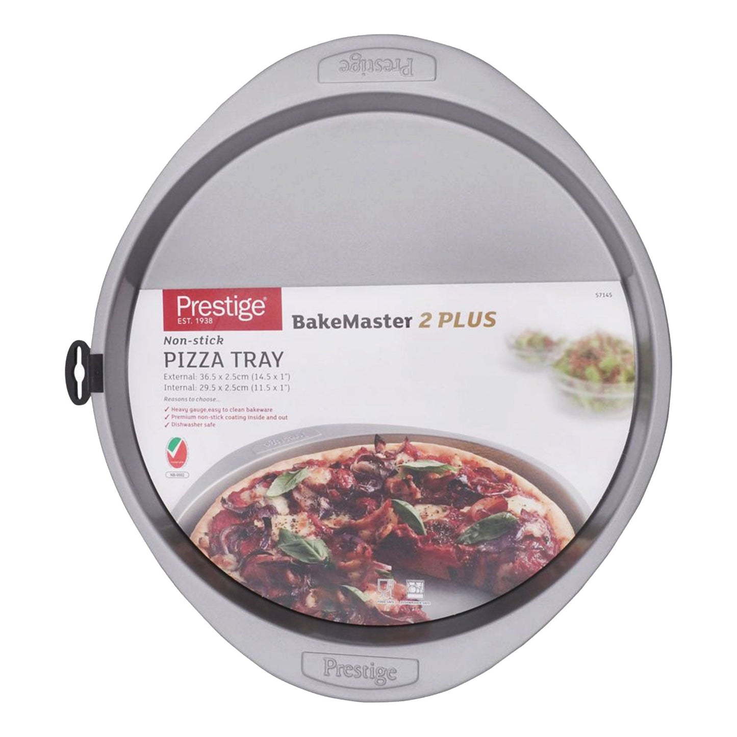 Prestige BakeMaster Round Pizza Pan Non Stick