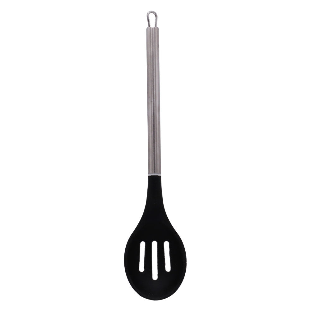 CONGAYO Silicone Slotted Spoon With Stainless Steel Handle