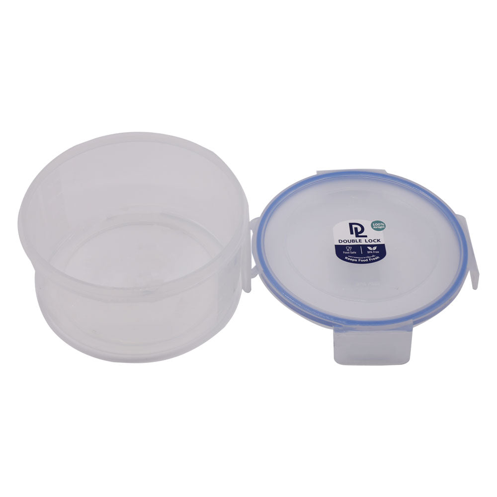 DL Airtight Plastic Round Storage Box 700ml