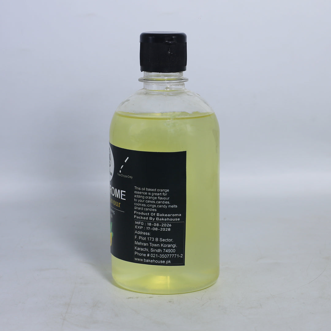 Bakearome Orange Flavour 500ML Bottle
