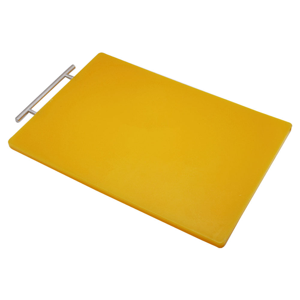 Durable Cutting Board 48x33cm with Stainless Steel Handle