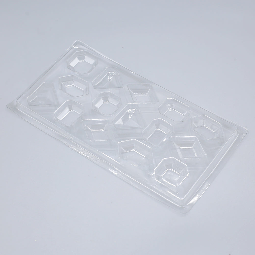 Diamond, Gems & Jewels Acrylic And Chocolate Mold 15 Cavity