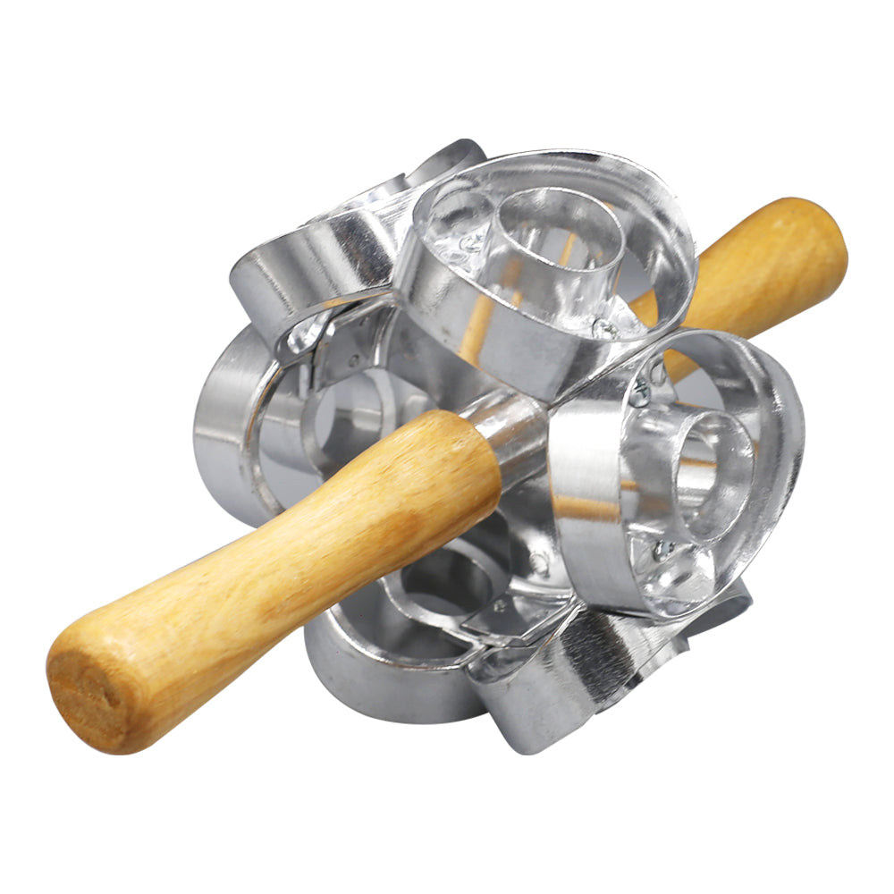 Donut Cutter Steel 6 Cavity