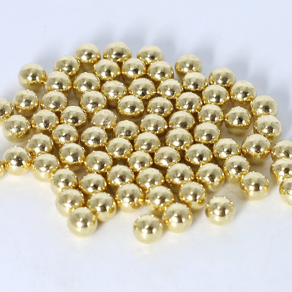 MR Bake Shiny Golden Edible Pearl - Medium - 90g Jar