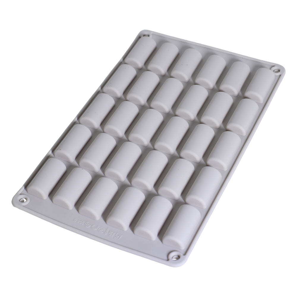 Cylinder Shape Silicone Mold 30 Cavity