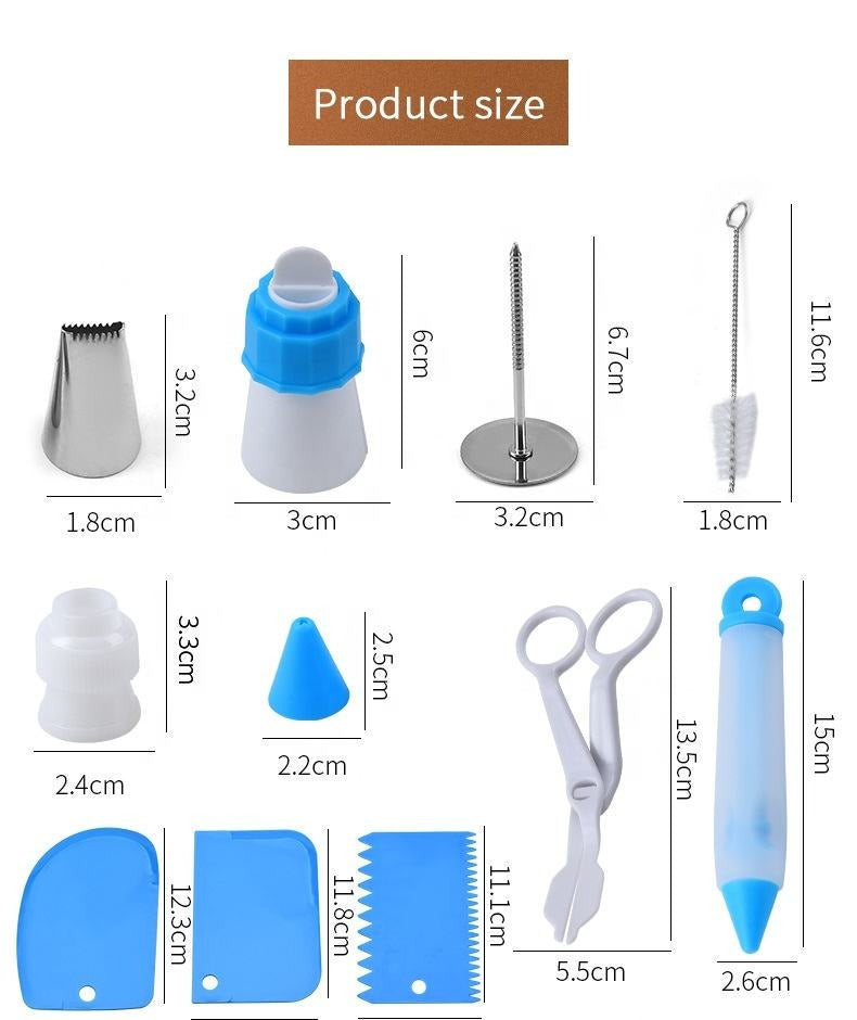 Cake Decorating & Baking Deal 66-Pieces Set