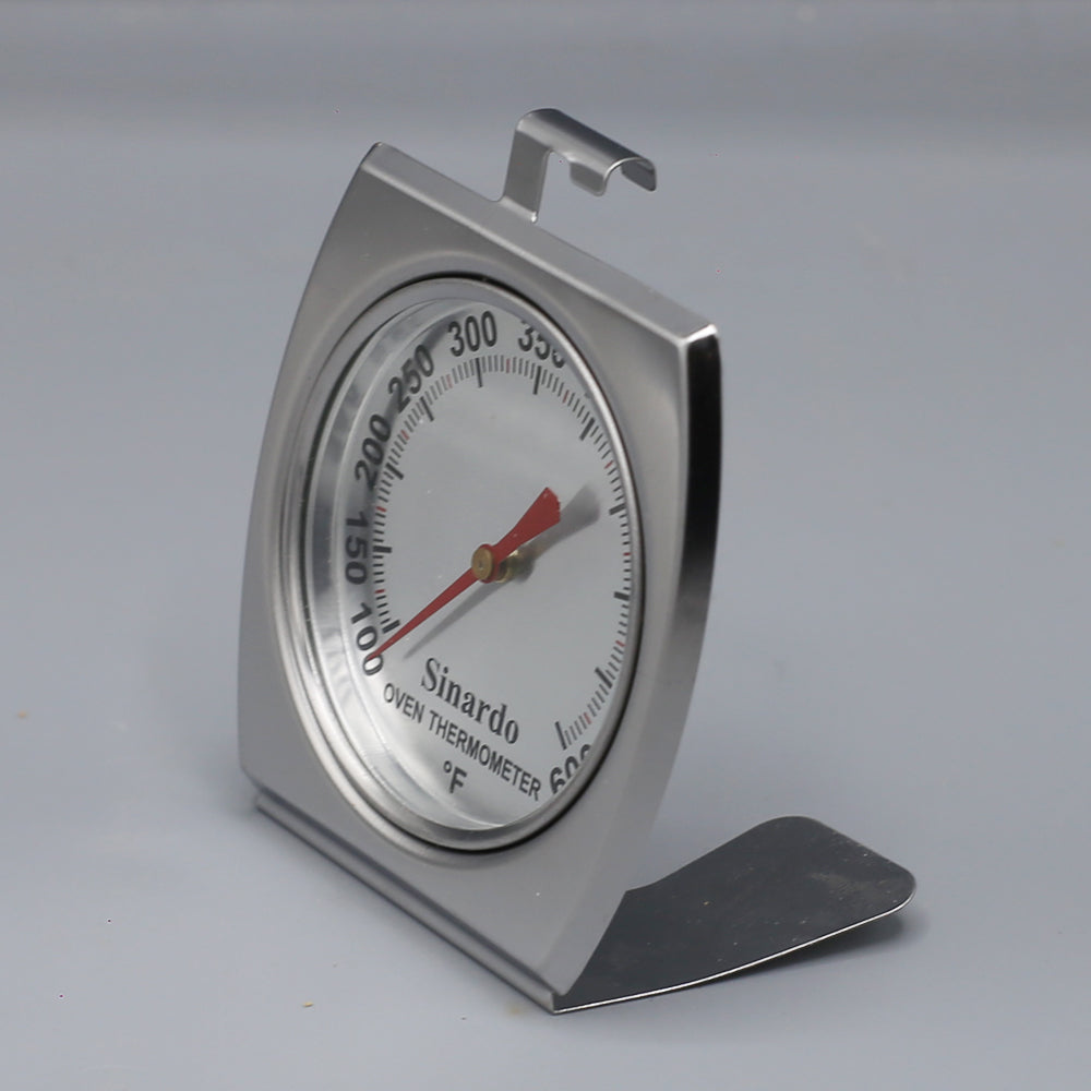 SINARDO Oven Thermometer Stainless Steel (100 to 600 F)