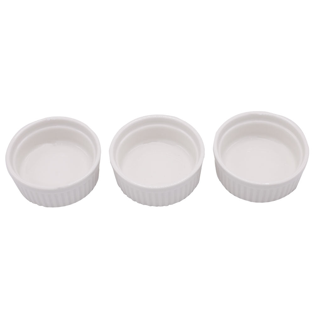 Ramekin Bowl Ceramic 3Pcs Set