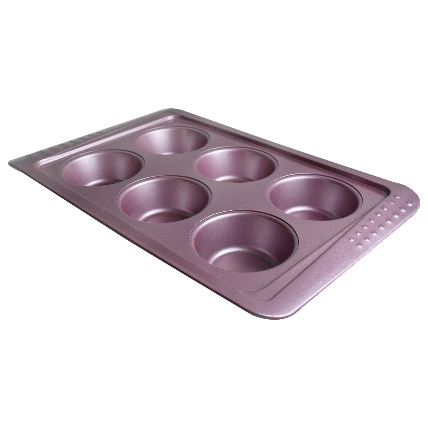 Non Stick Pink 7cm Cupcake Tray 6 Cavity