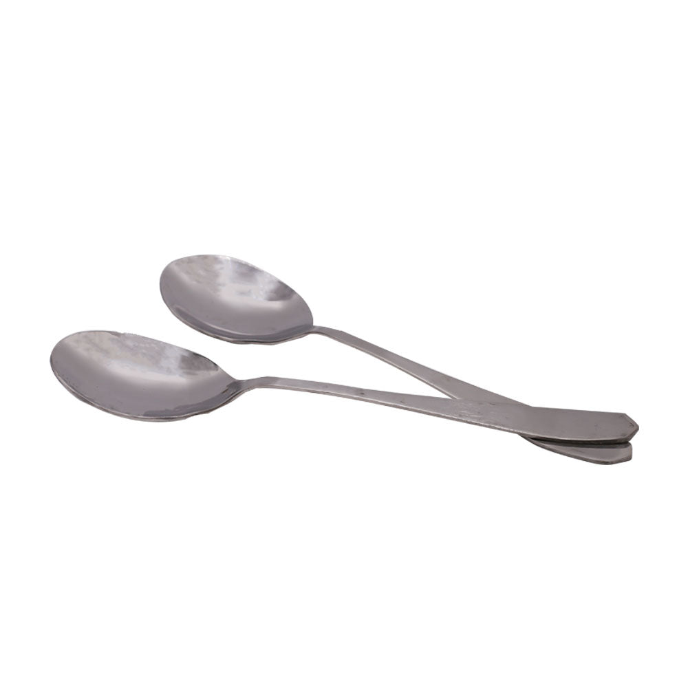 Arrow Base Stainless Steel Serving Spoon 2Pcs Set